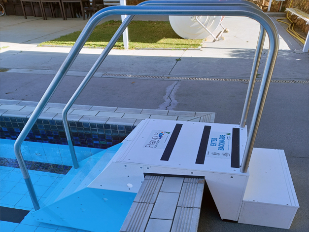 Custom made Pool Stairs